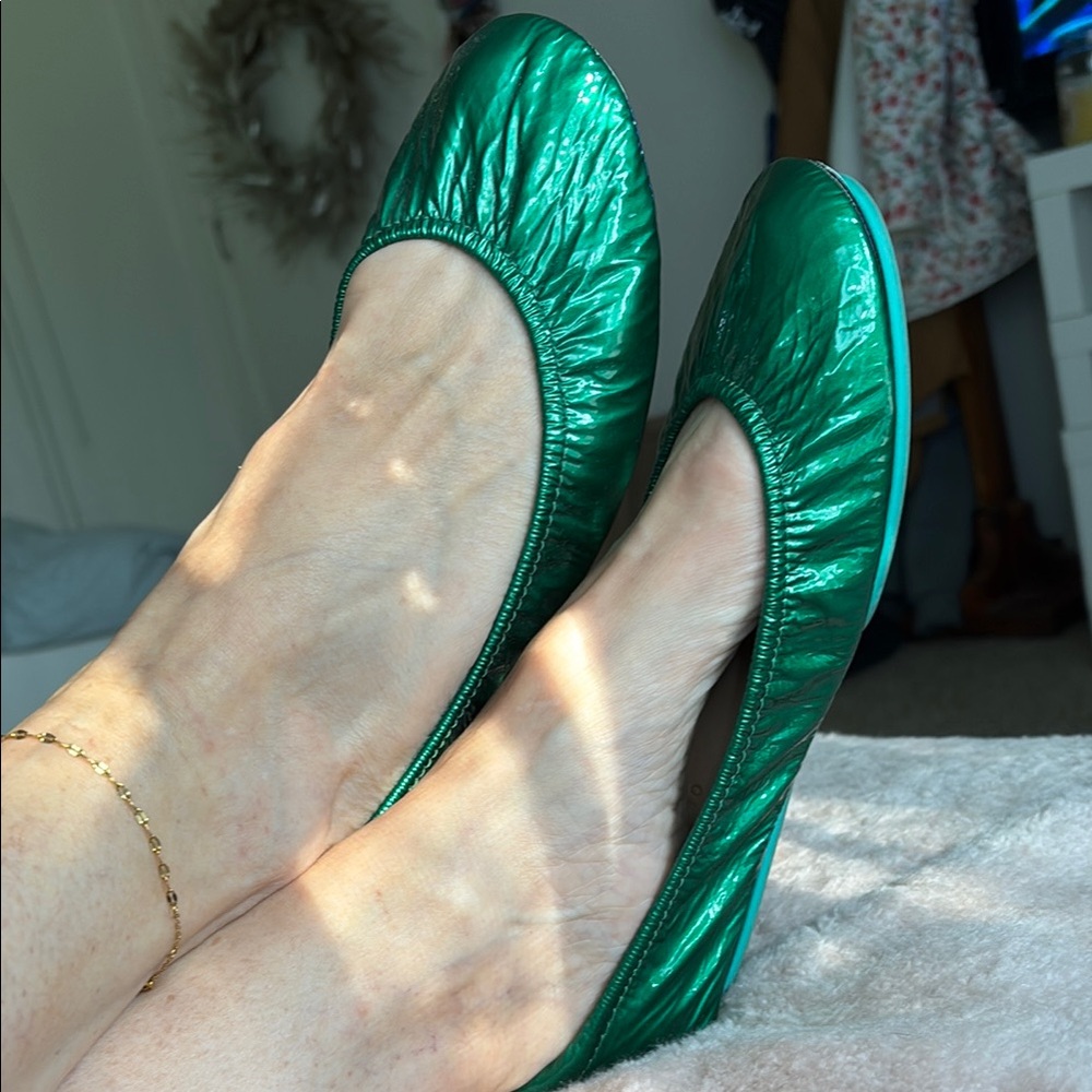Emerald Tieks-Nearly New